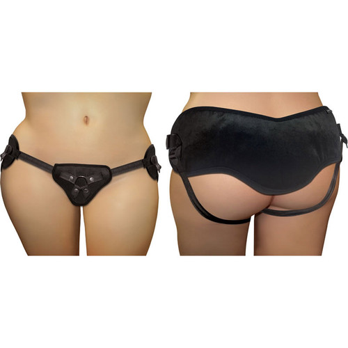 Sportsheets Plus Plus Size Beginner’s Black Strap-On